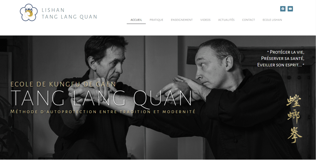 Site de l'École de Kung-Fu de Caen